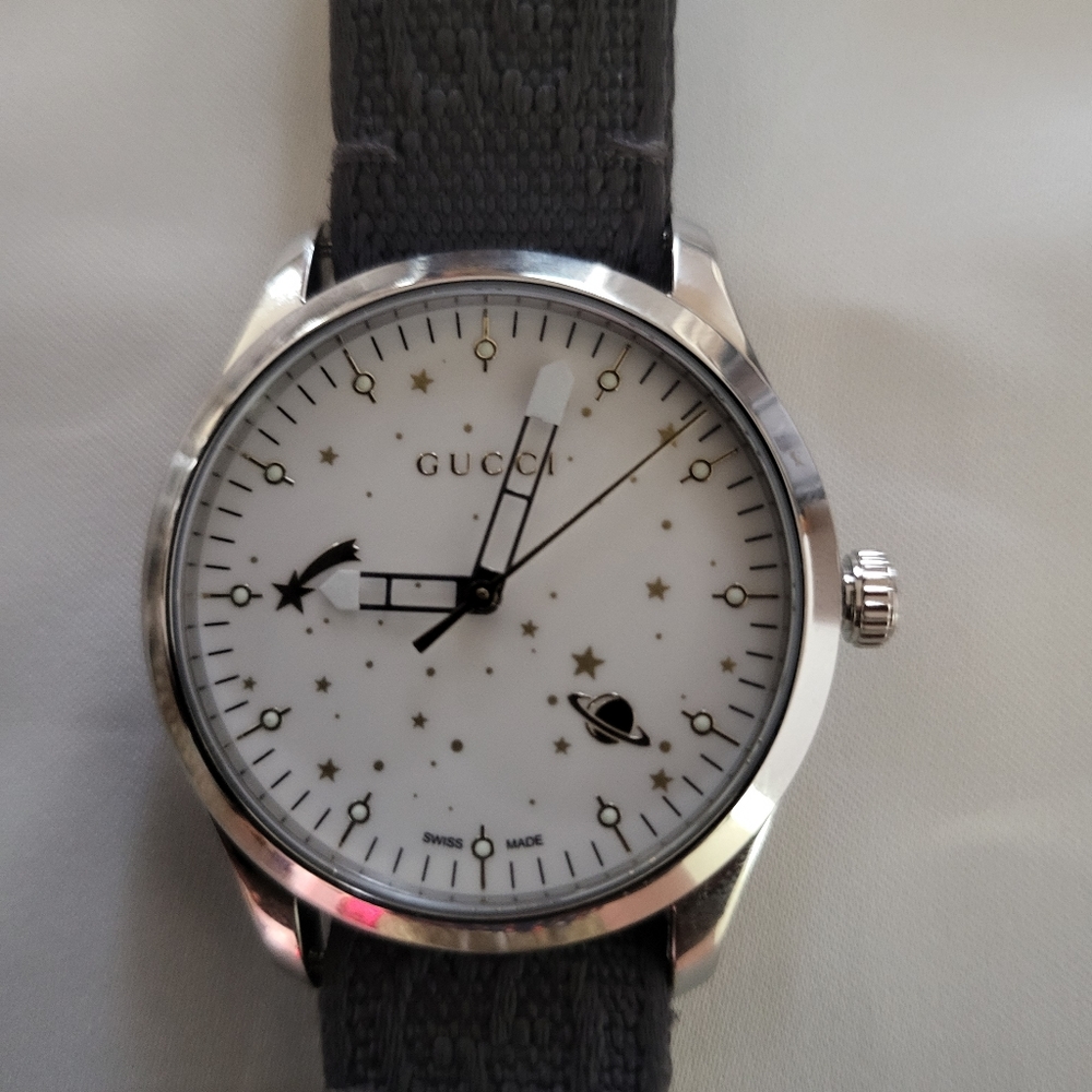 Authentic Gucci 38MM Arial G- Timeless Watch - Picture 3 of 11